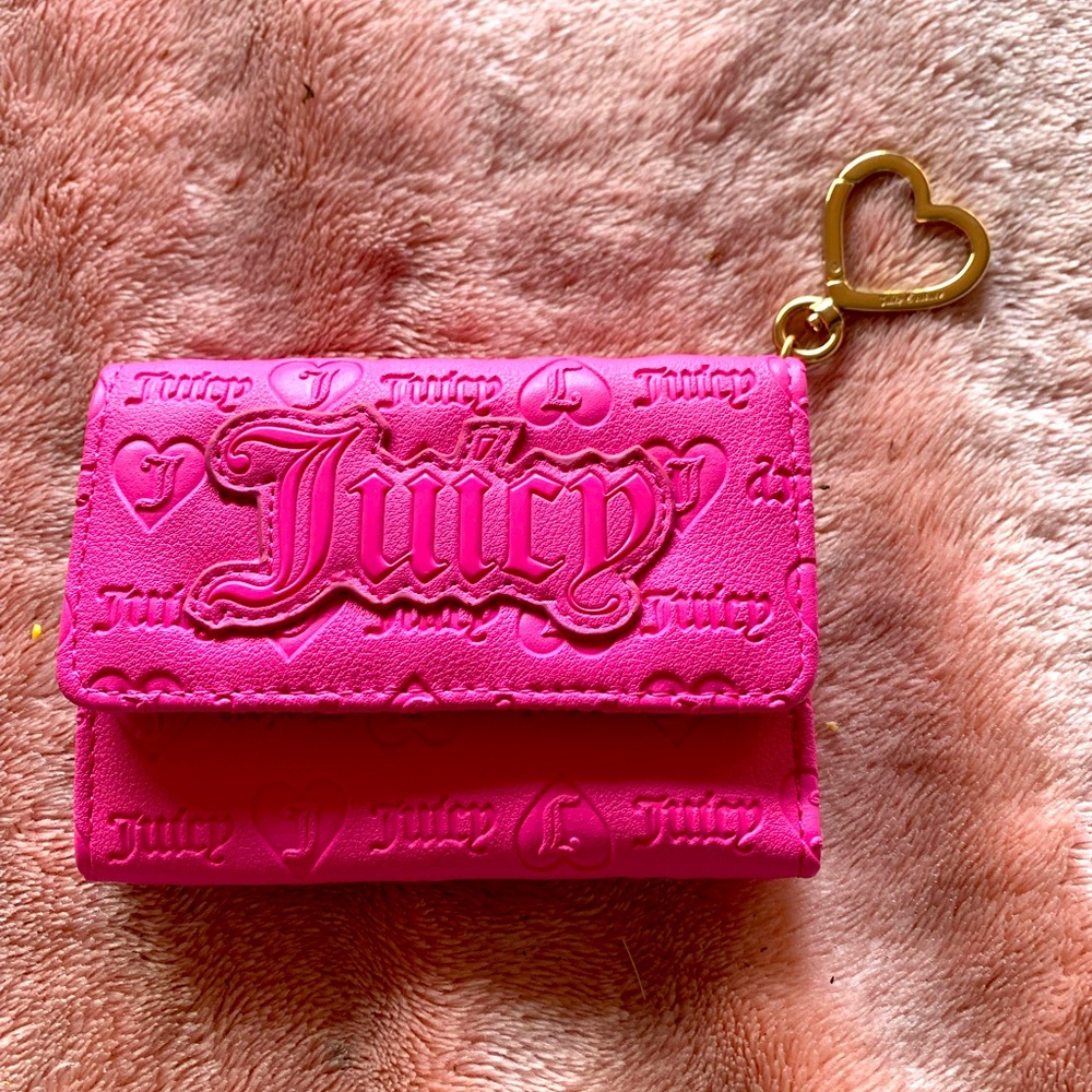 Juicy couture trifold wallet